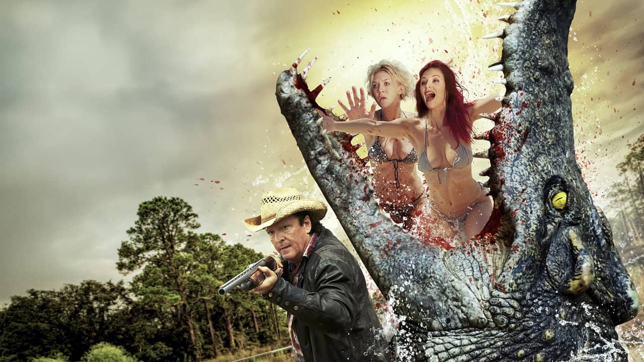 DinoGator backdrop