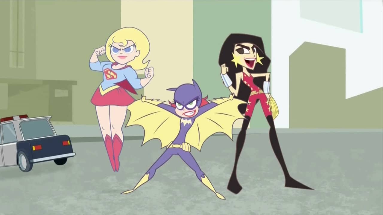 Super Best Friends Forever backdrop