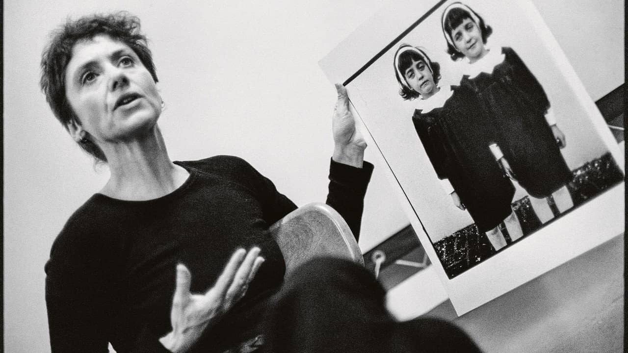 A Slide Show and Talk by Diane Arbus backdrop