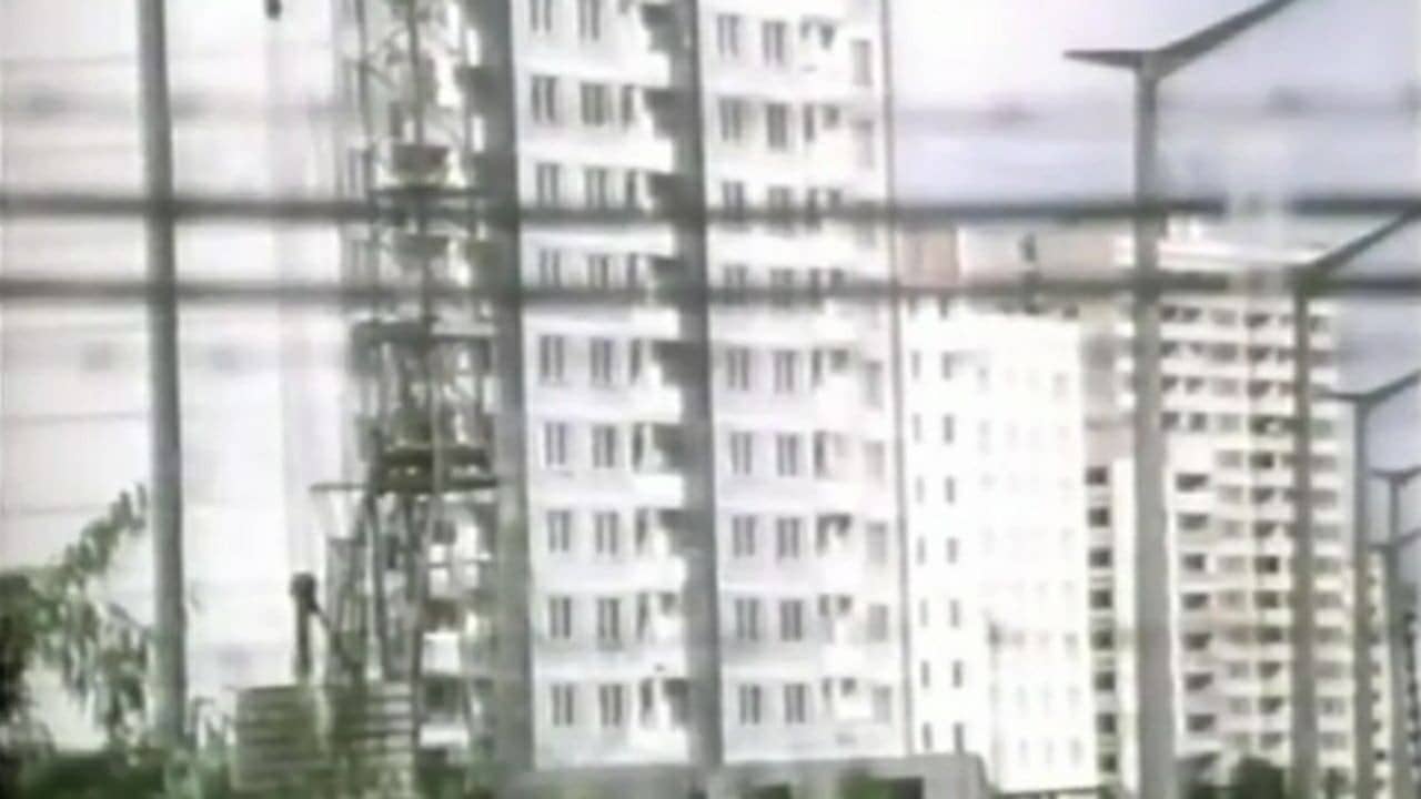 Approaching the Apocalypse. Chernobyl is Nearby backdrop