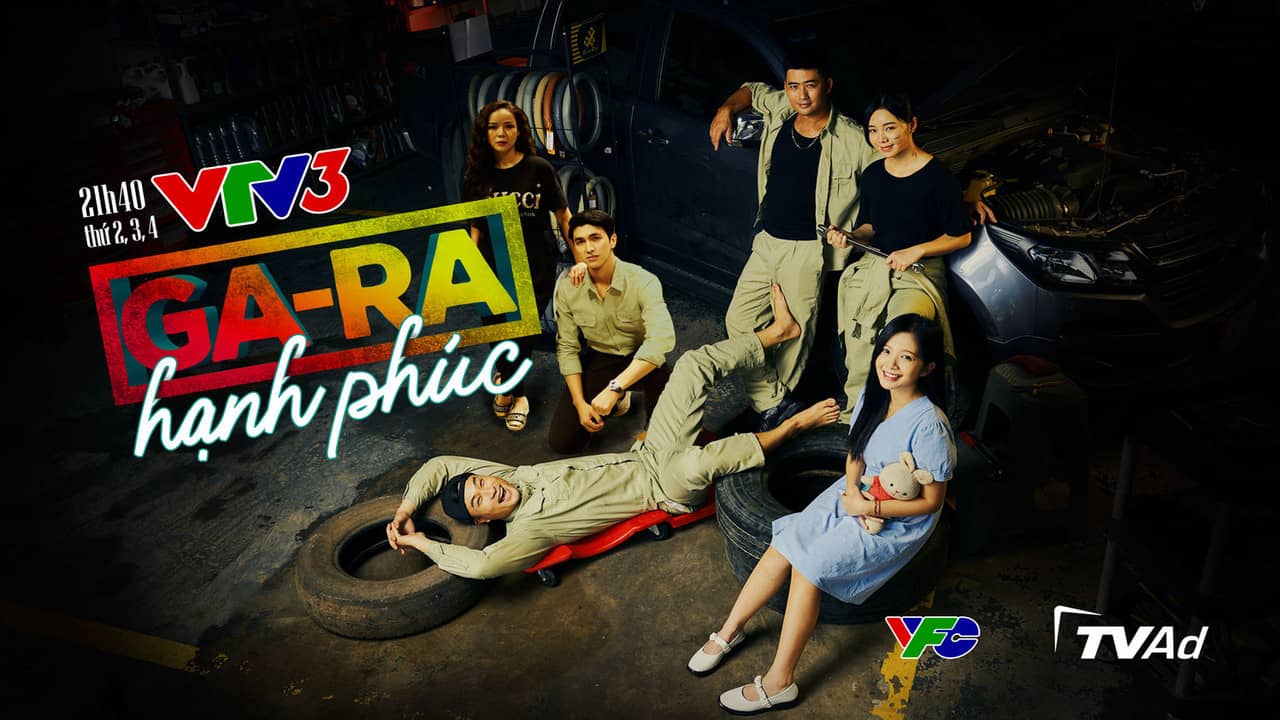 Ga-ra Hạnh Phúc backdrop