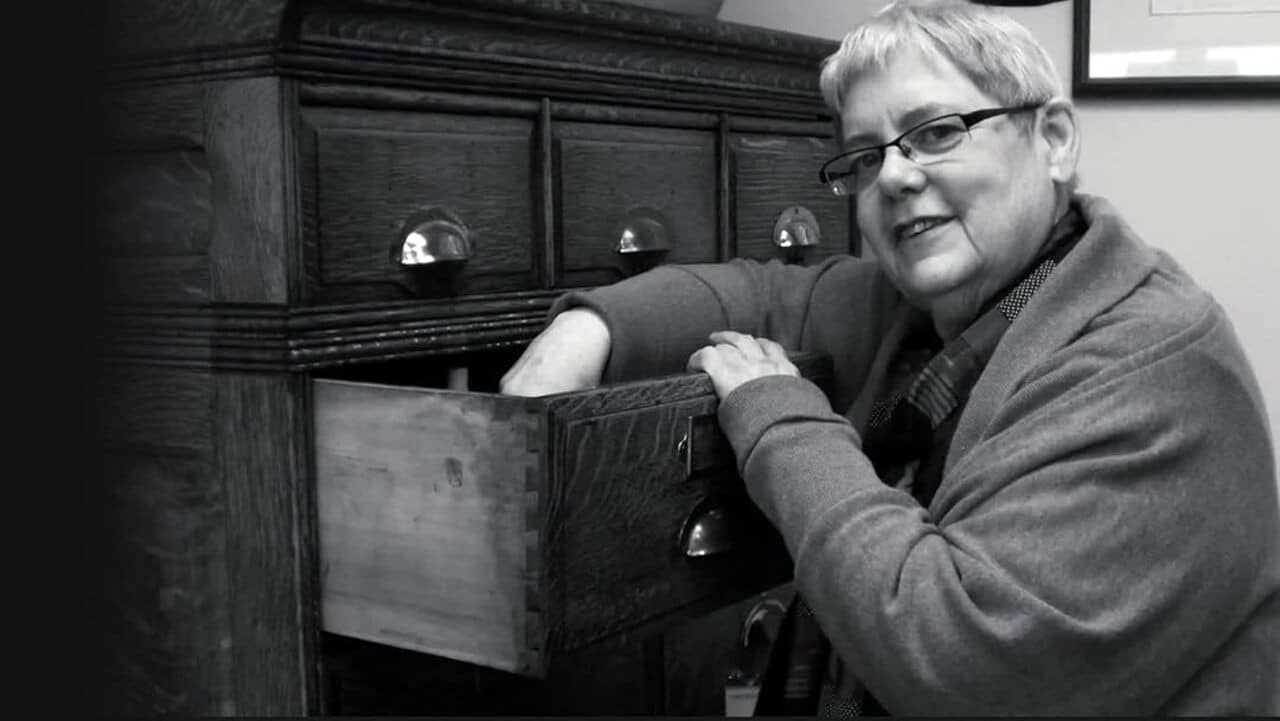 In Particular, Barbara Findlay backdrop
