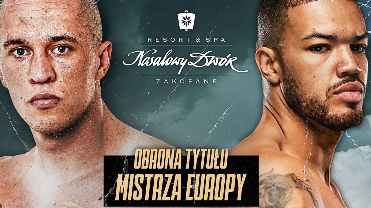 Michal Cieslak vs. Tommy McCarthy backdrop