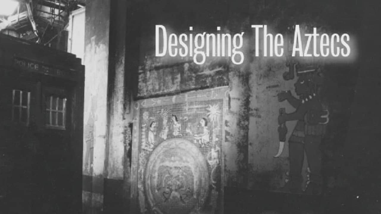 Designing 'The Aztecs' backdrop