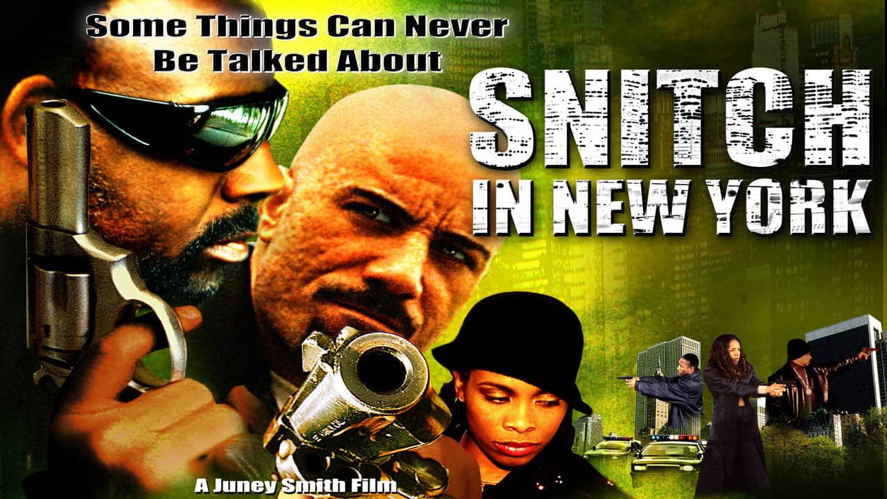Snitch in New York backdrop