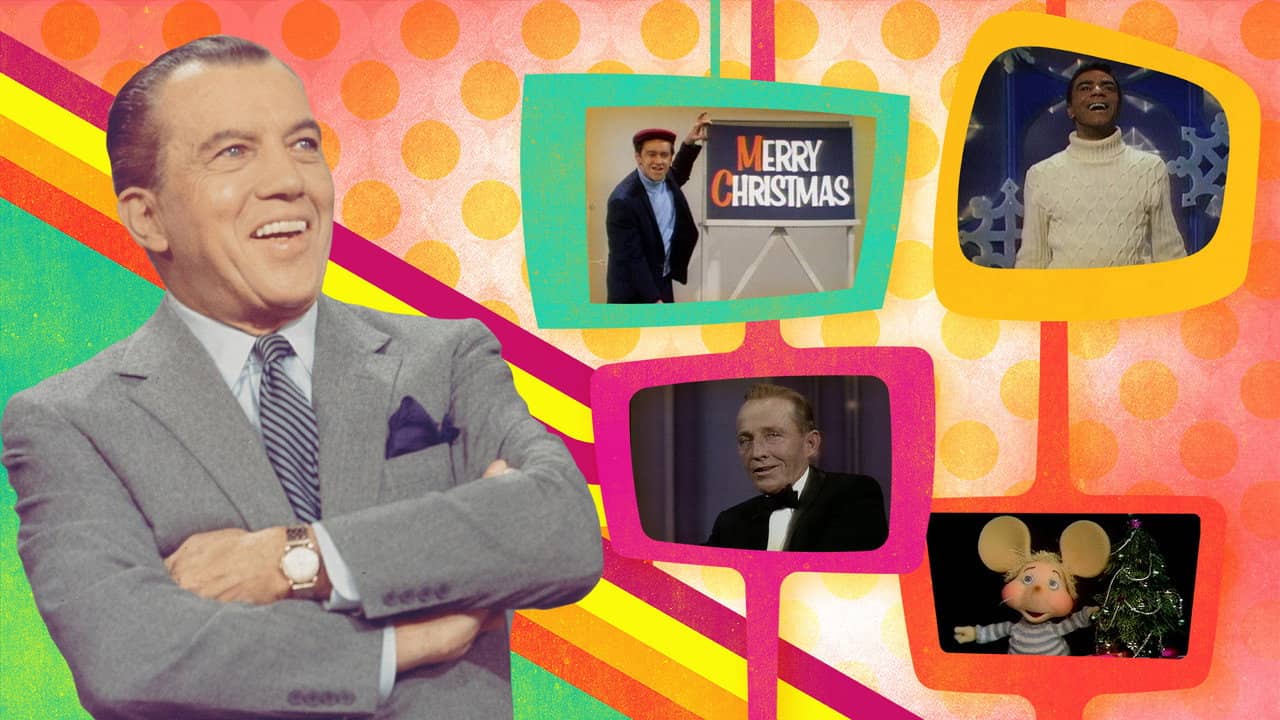 A Classic Christmas from The Ed Sullivan Show backdrop