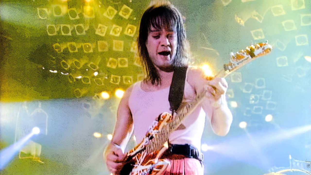 Van Halen - Live Without a Net backdrop