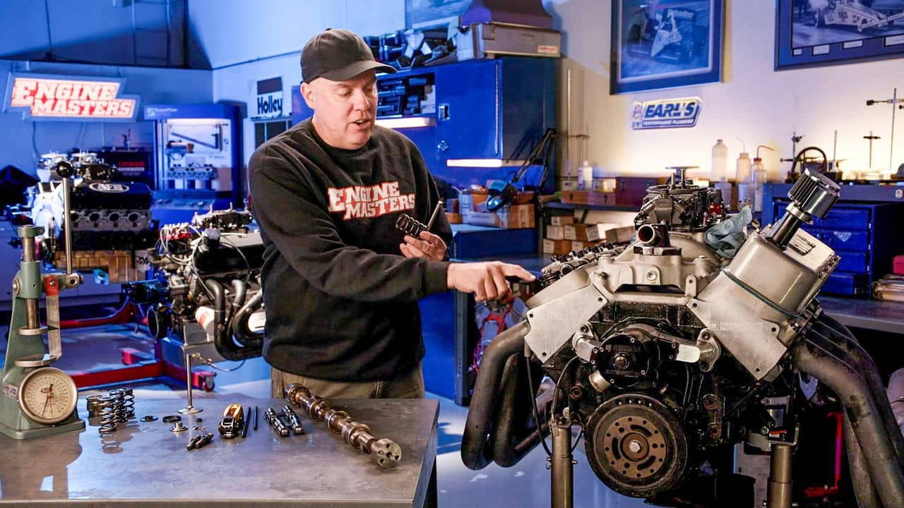 Engine Masters backdrop