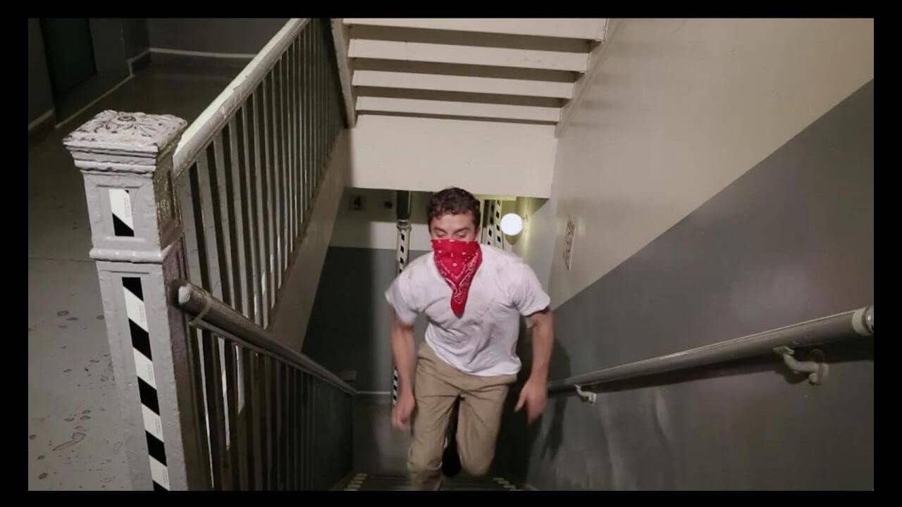 Man in Red Bandana backdrop