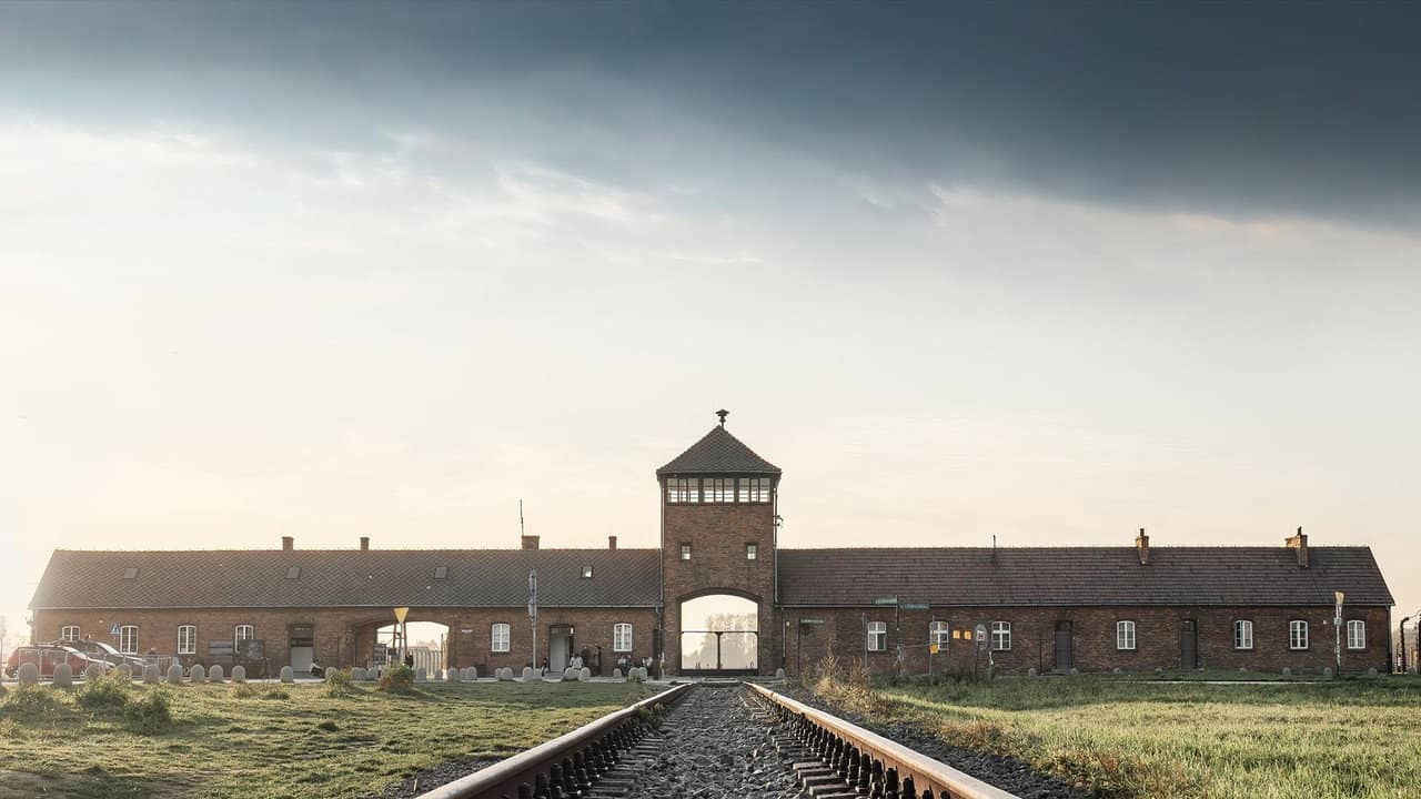 Auschwitz, la machine de mort nazie backdrop