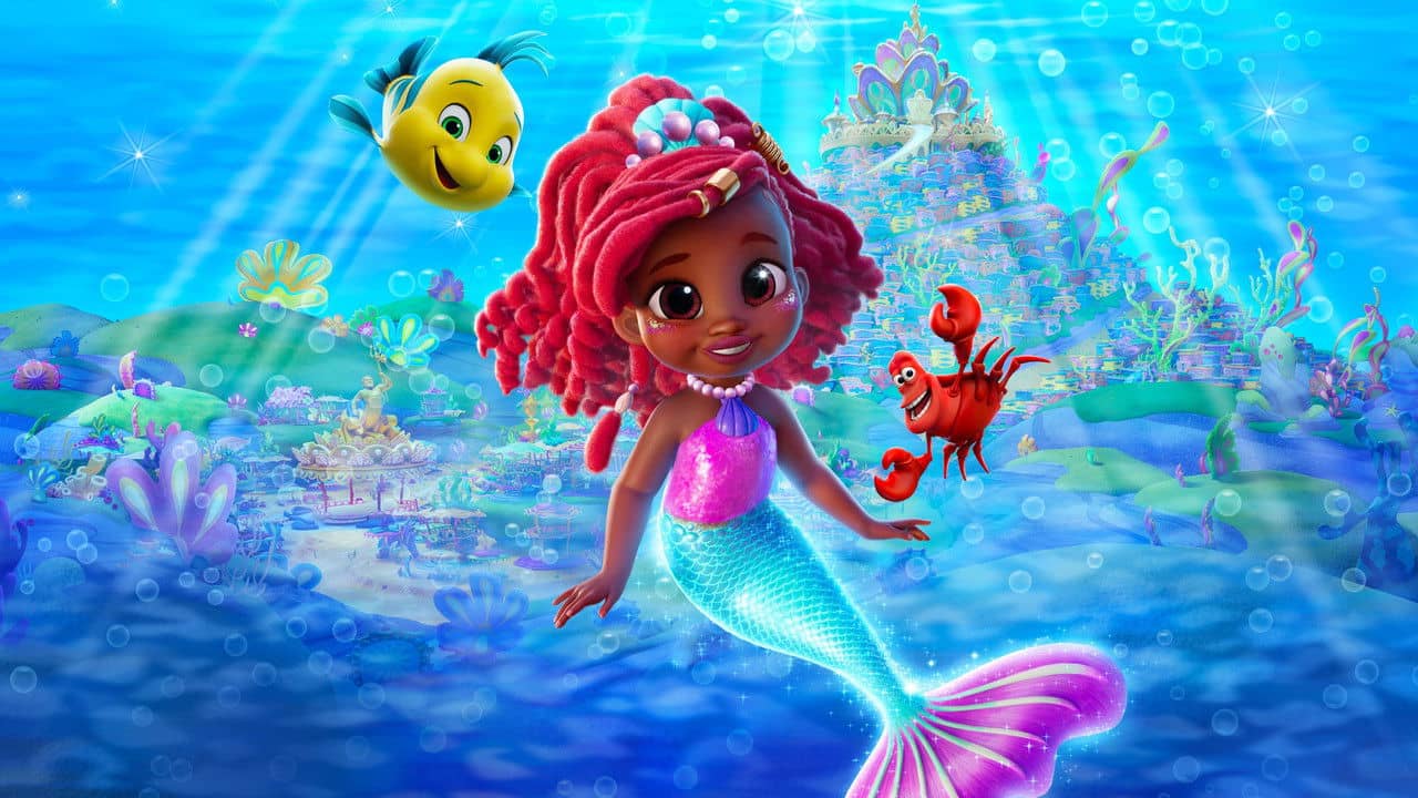 Disney Junior Ariel backdrop