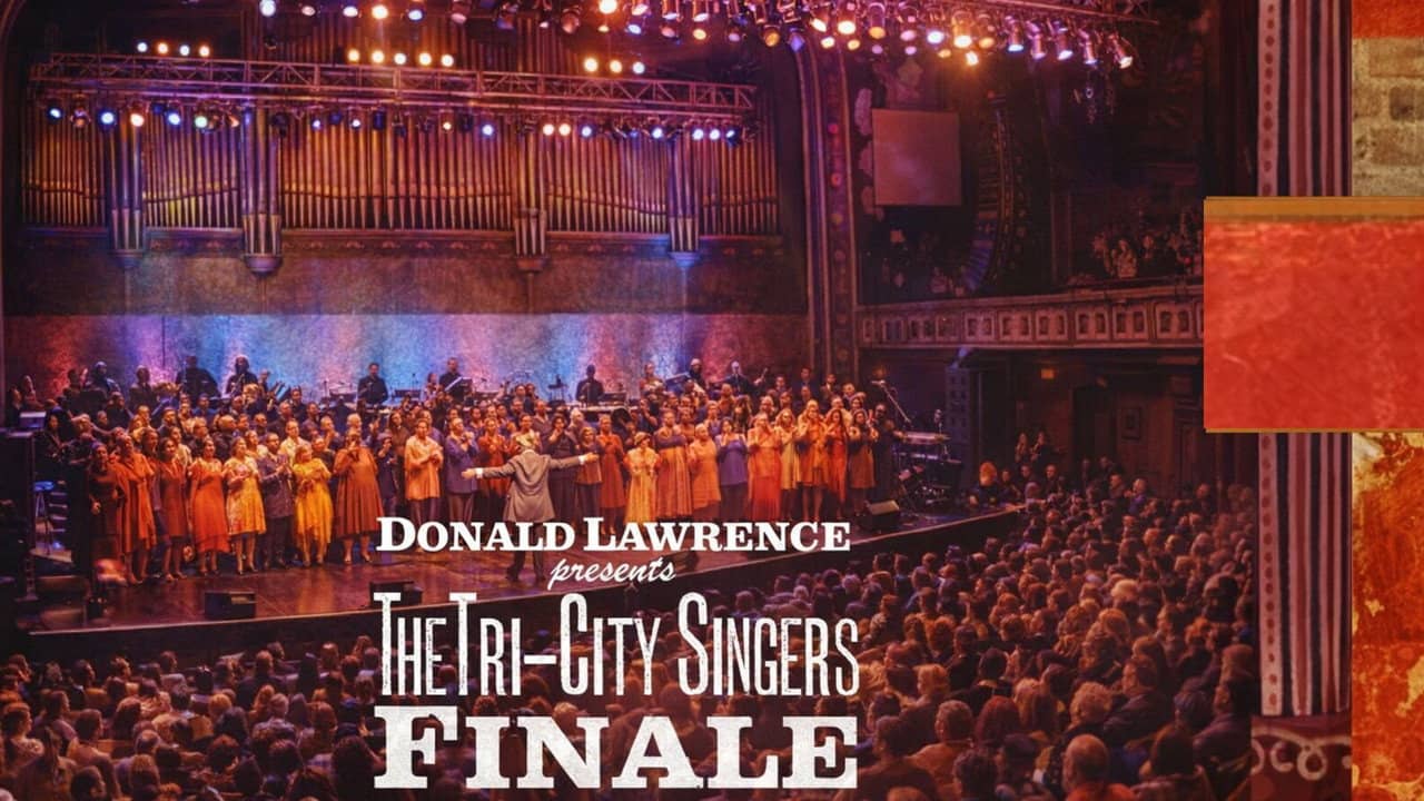 Donald Lawrence Presents The Tri-City Singers: Finalé Act One backdrop