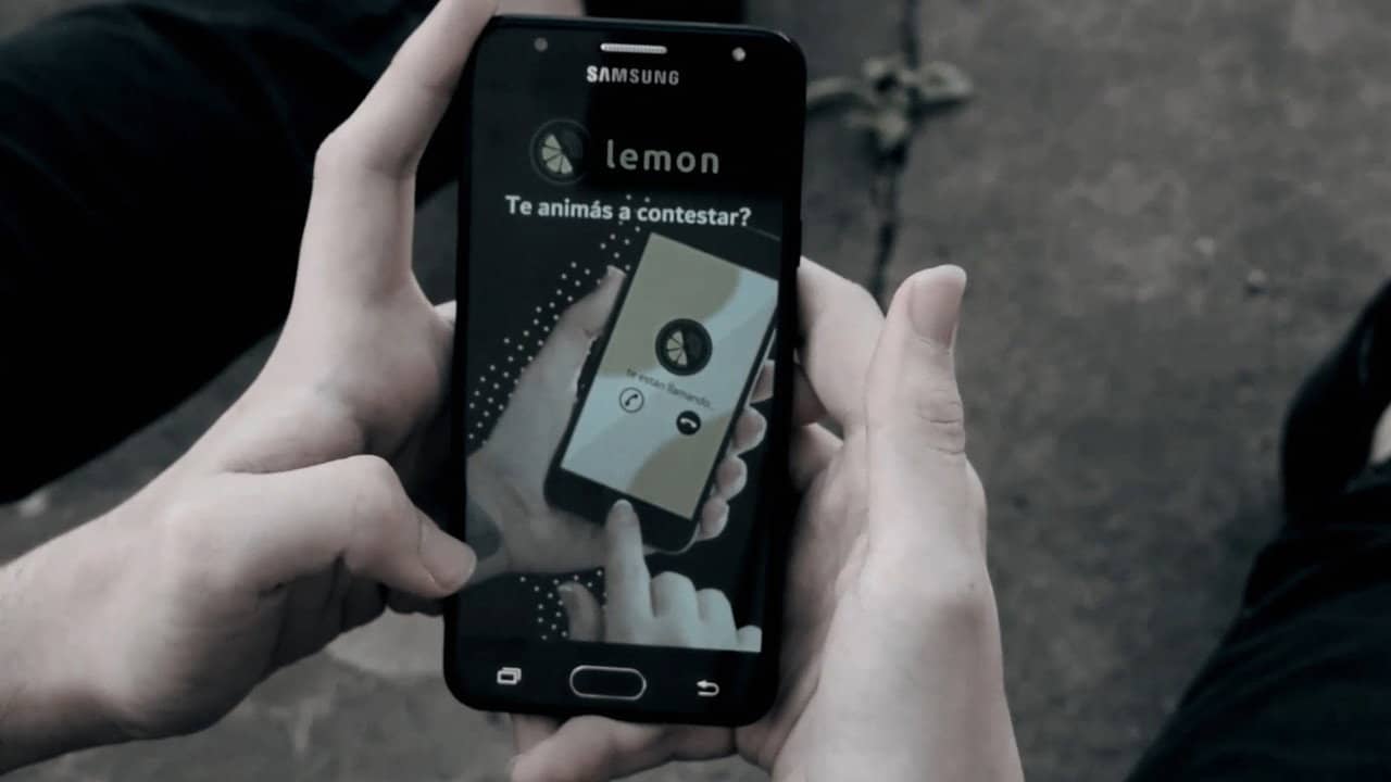 Lemon. backdrop