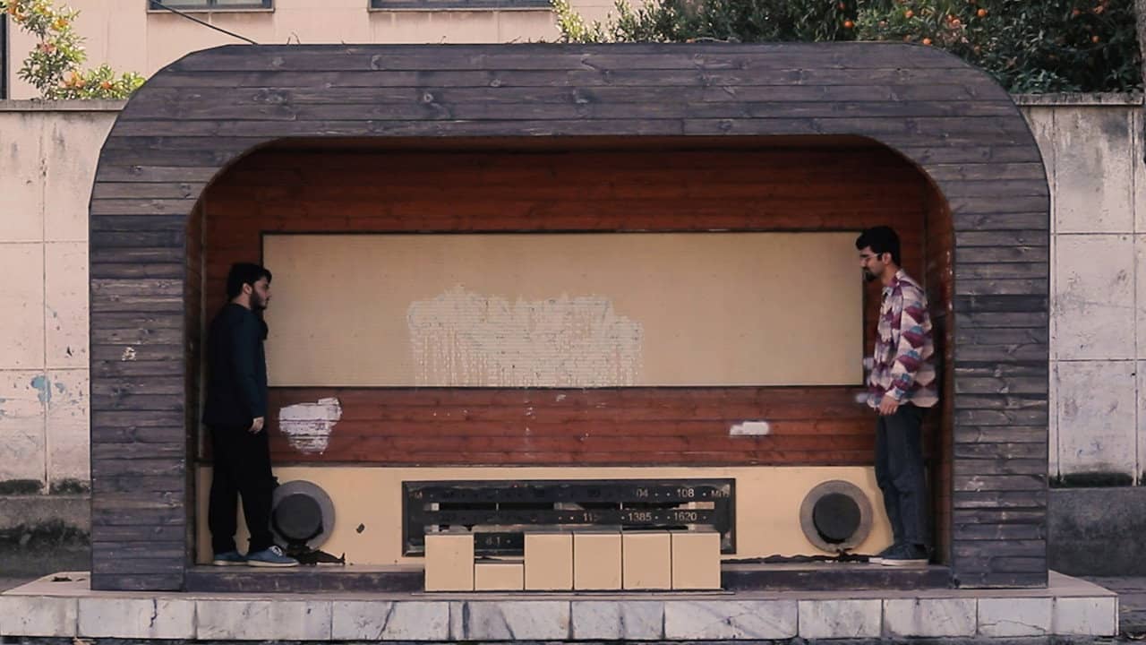 DJ Radio backdrop