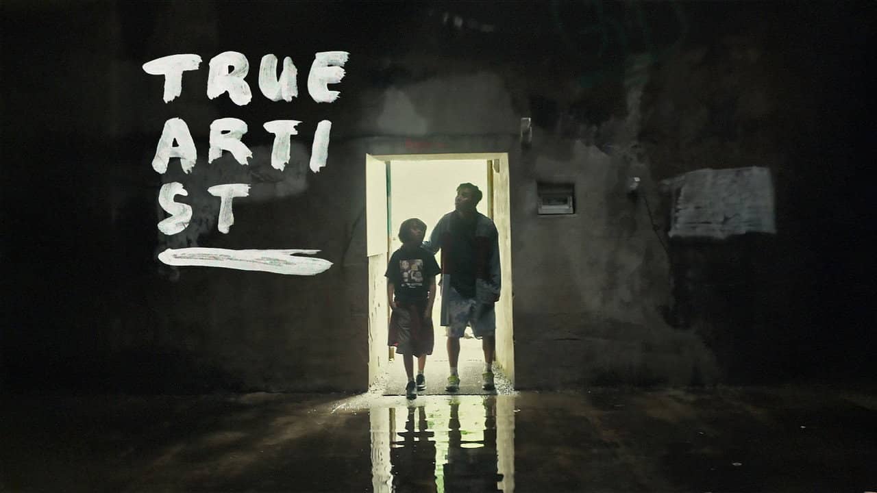 True Artist backdrop