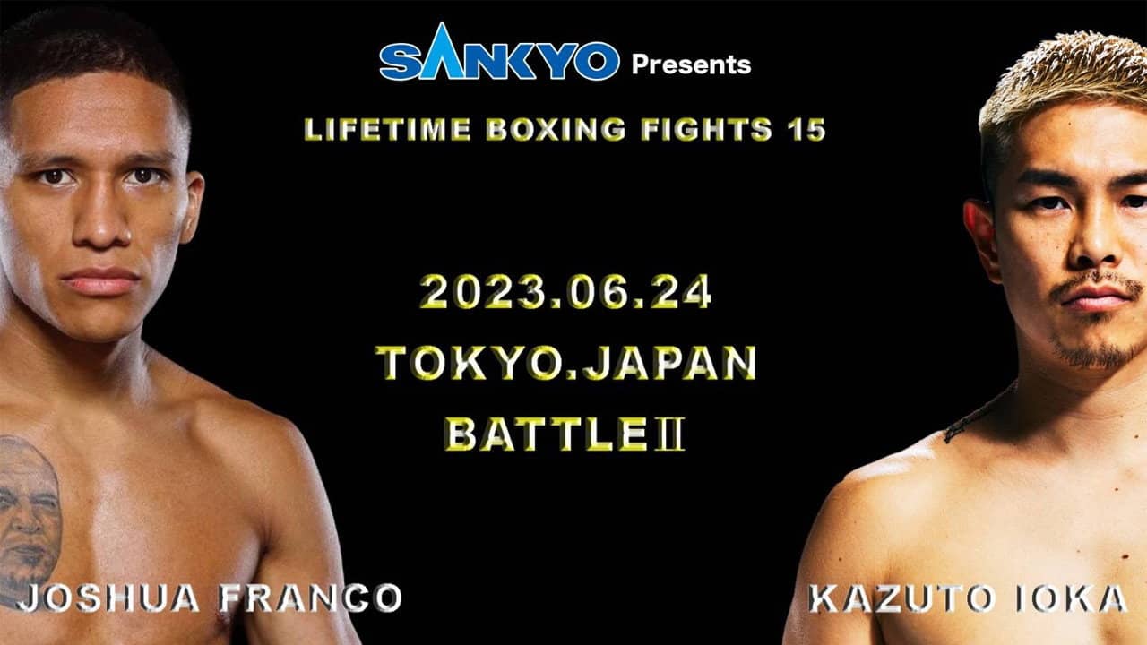 Joshua Franco vs. Kazuto Ioka II backdrop