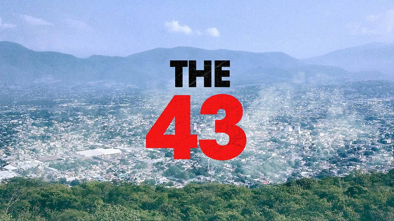 The 43 backdrop