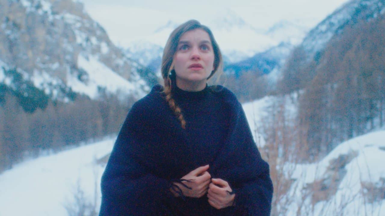 The Girl in the Snow backdrop