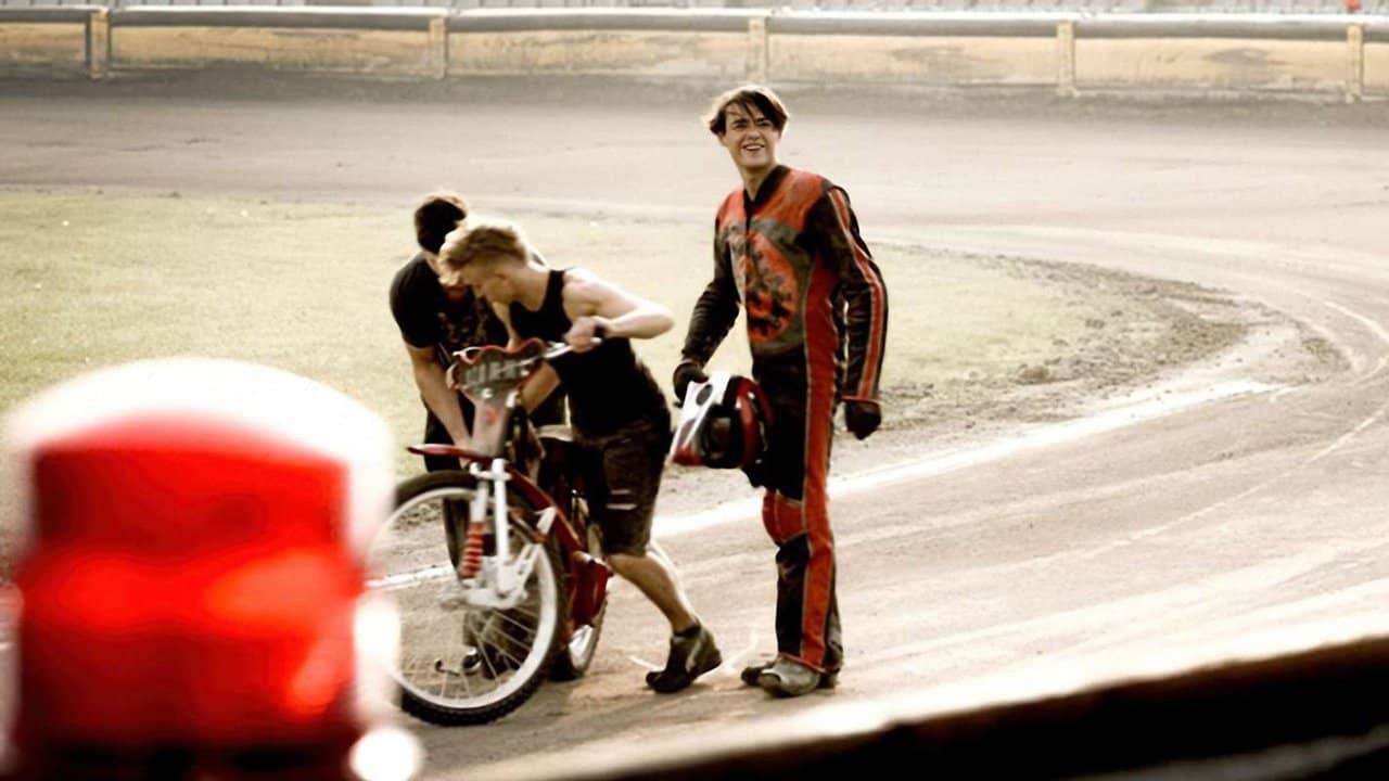 Speedway backdrop
