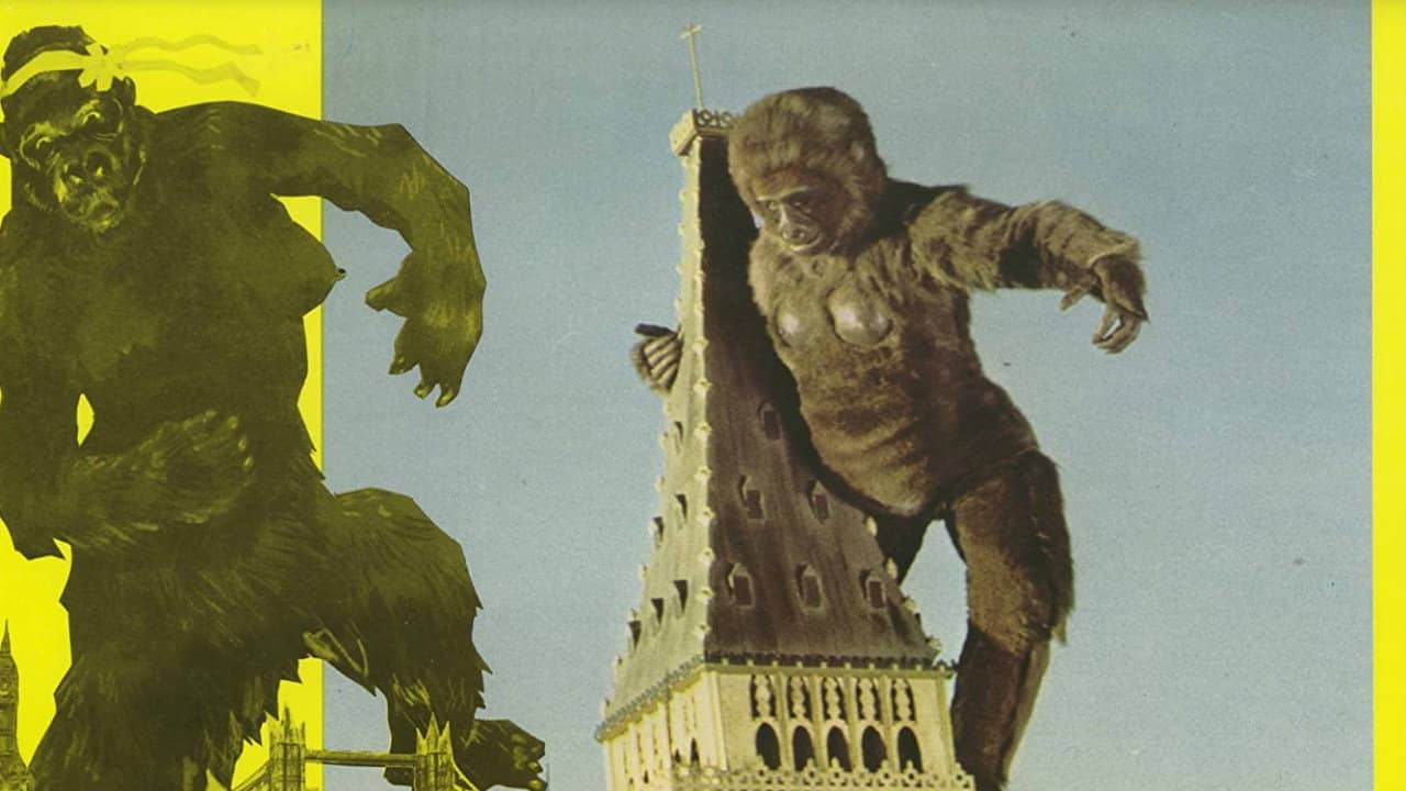 Queen Kong backdrop