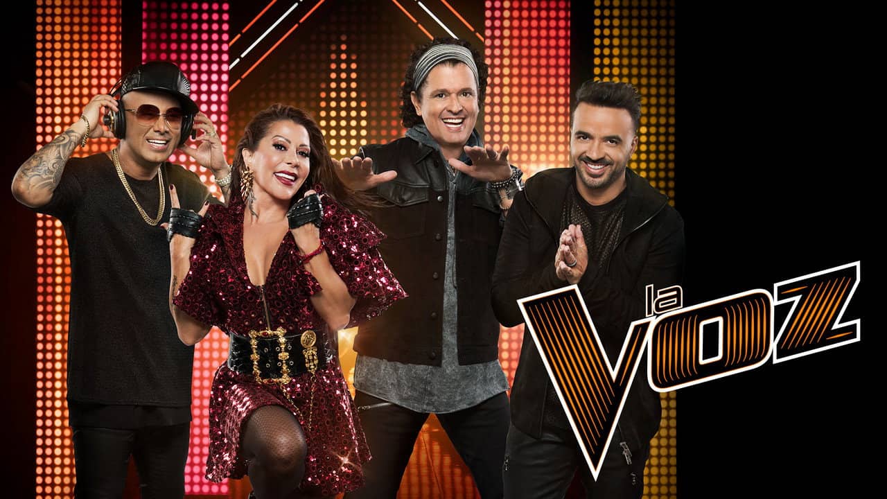 La Voz backdrop