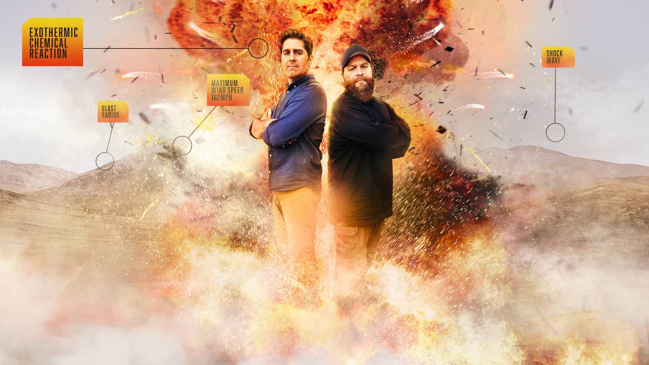 The Explosion Show backdrop