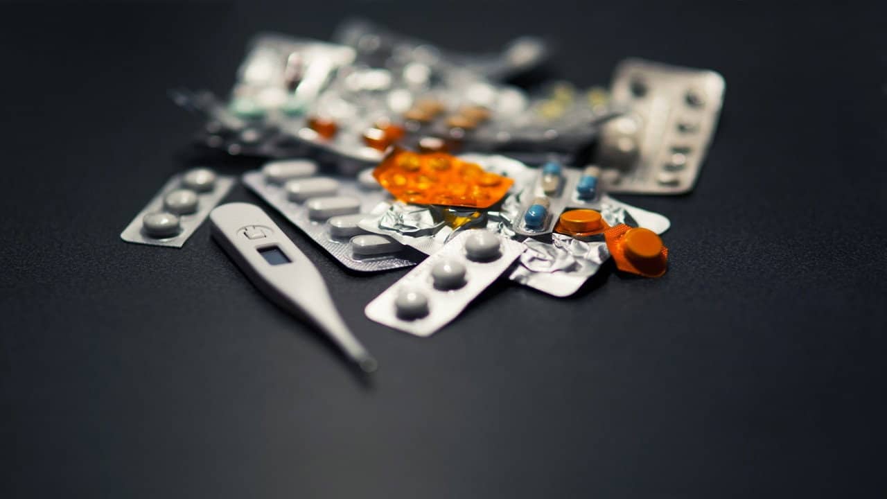 Big Bucks Big Pharma - Marketing Disease and Pushing Drugs backdrop