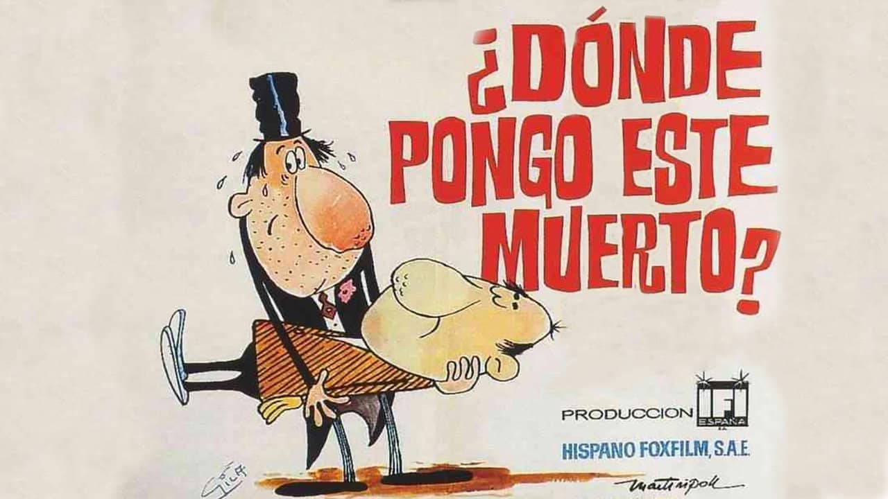 ¿Dónde pongo este muerto? backdrop