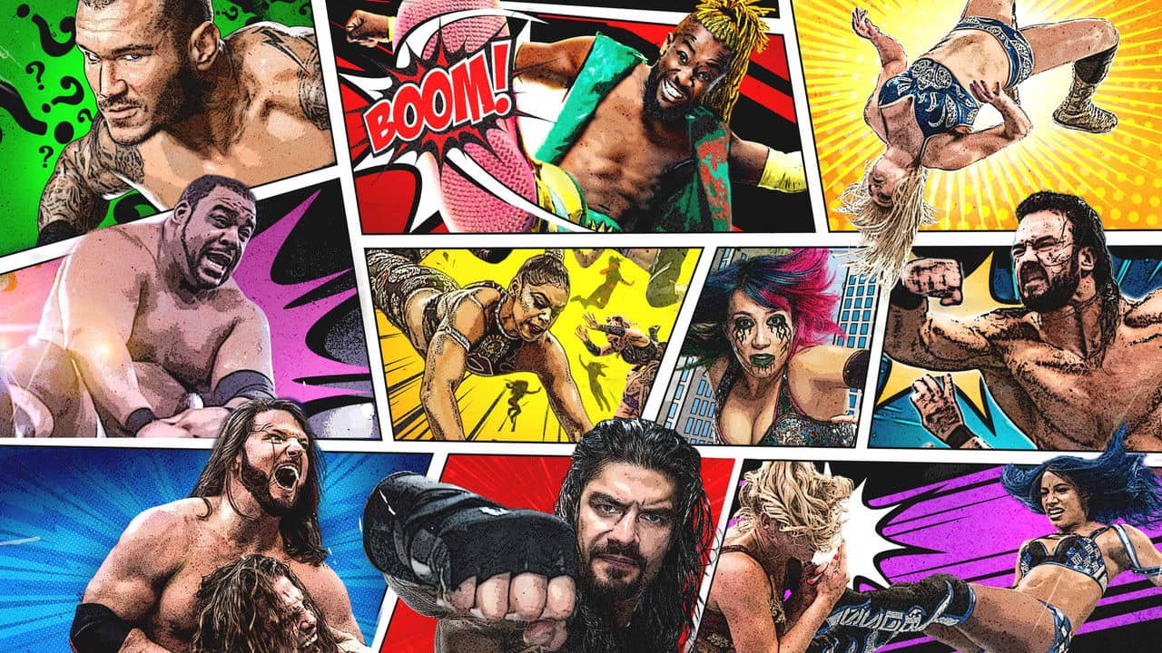 WWE Royal Rumble 2021 backdrop
