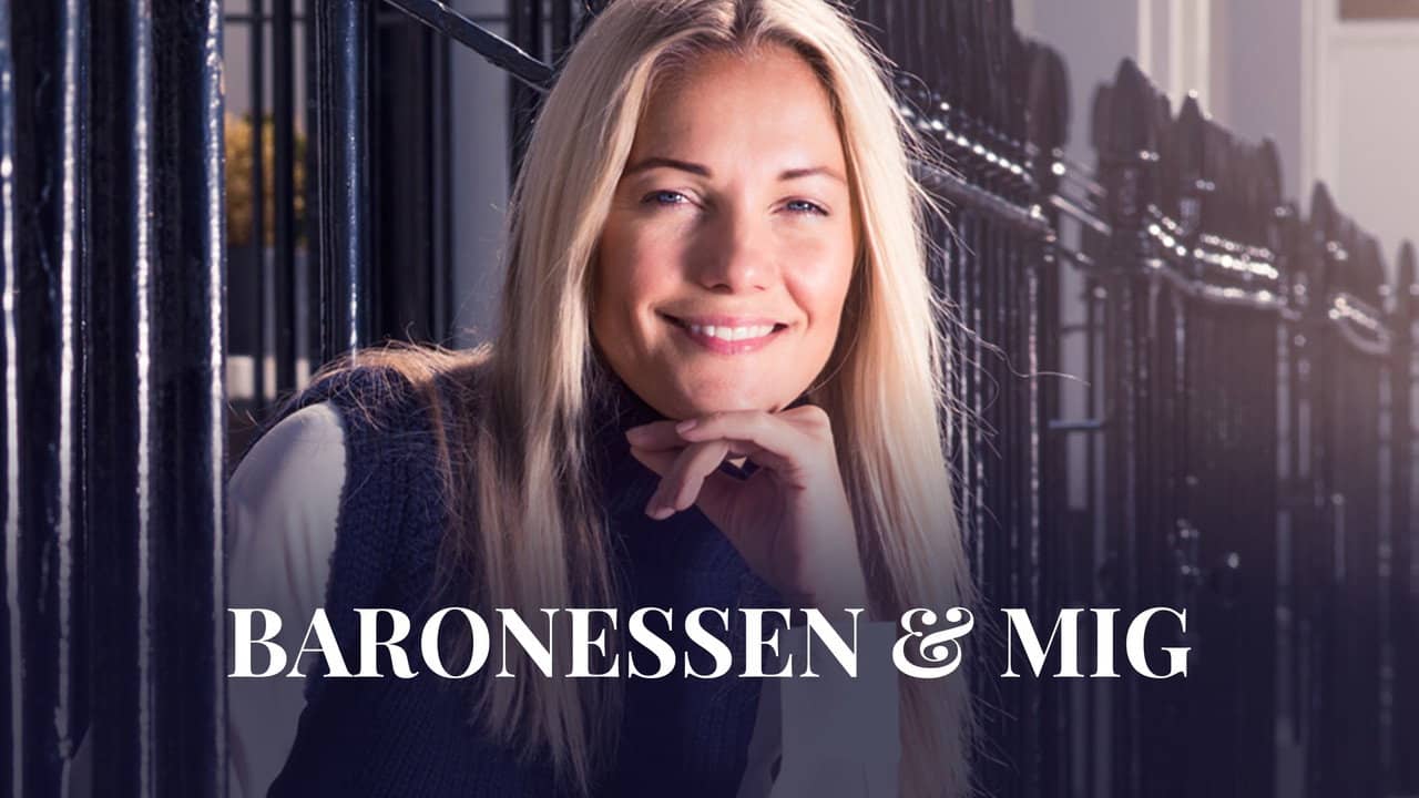 Baronessen & mig backdrop