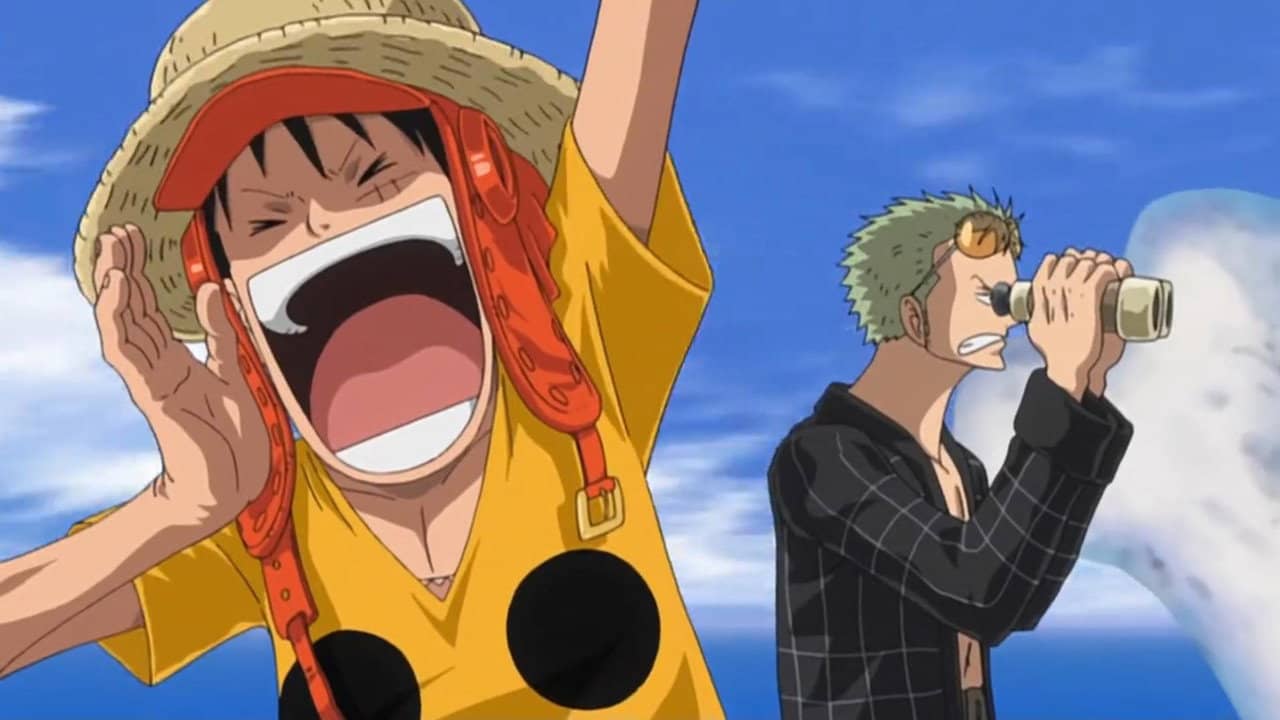 One Piece: Glorious Island backdrop