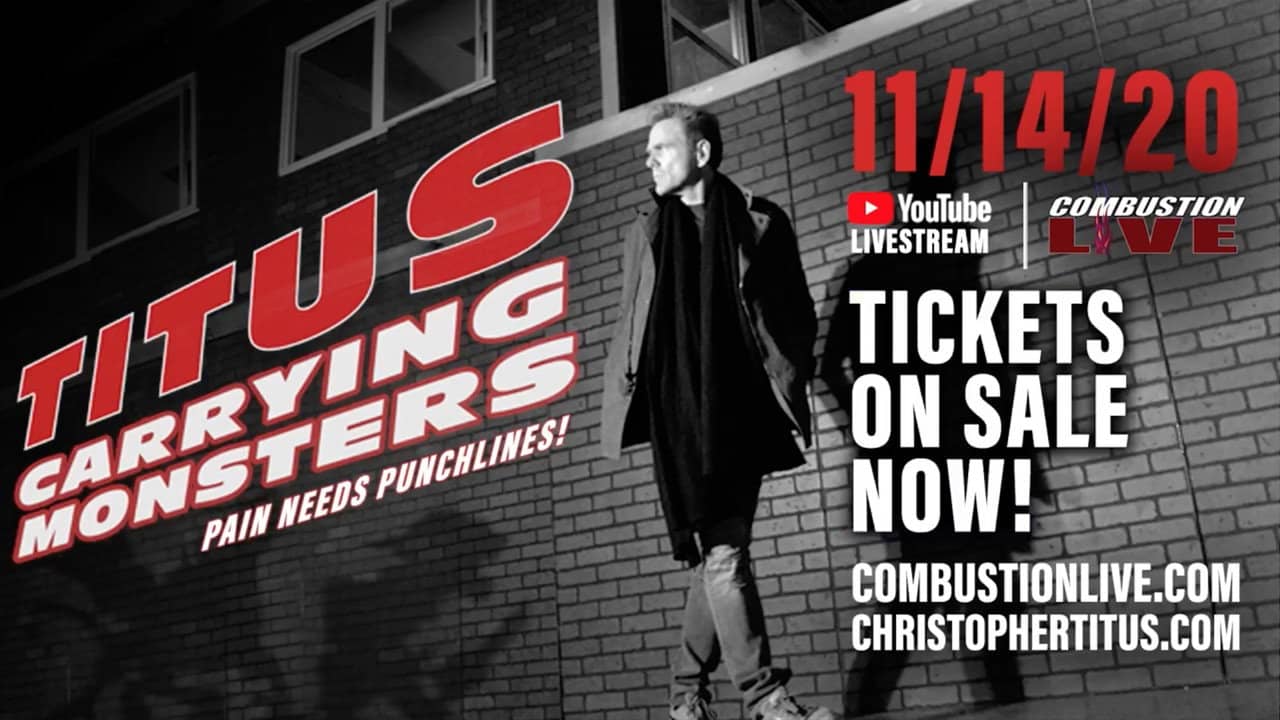 Christopher Titus: Carrying Monsters backdrop