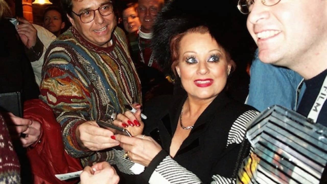 The Eyes of Tammy Faye backdrop