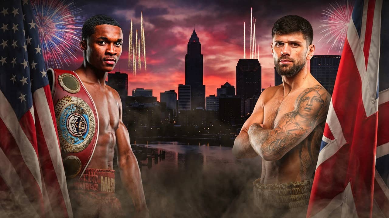 Abdullah Mason vs. Joe Cordina backdrop