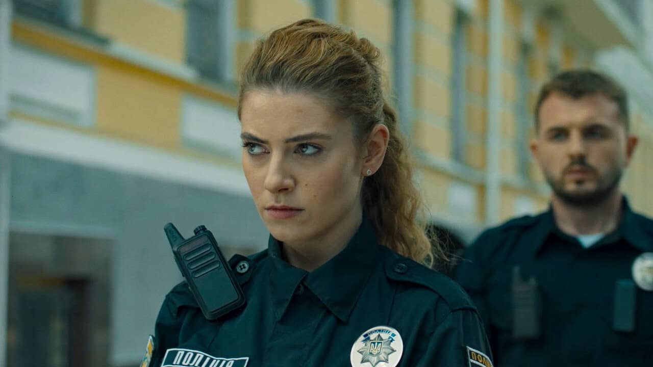 Amber Cops backdrop