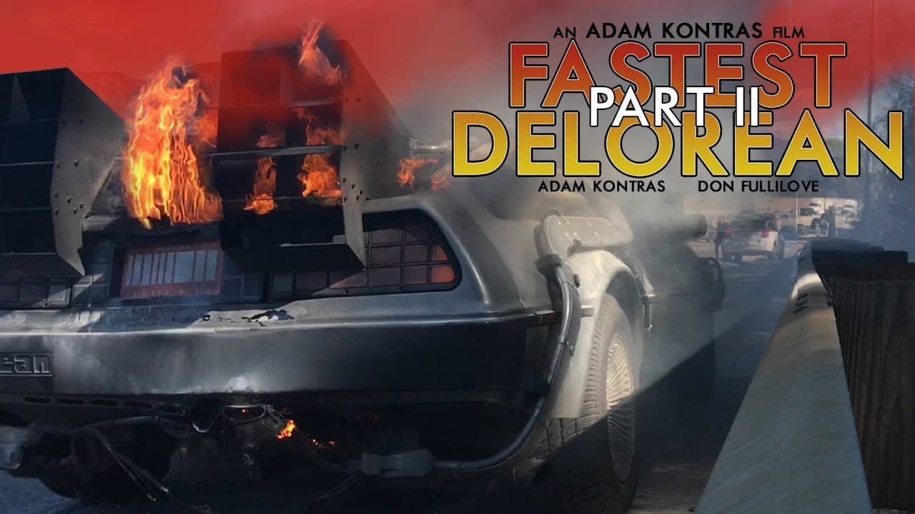 Fastest Delorean Part II backdrop