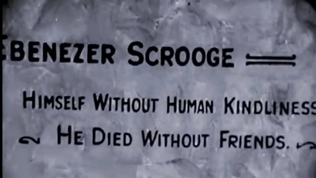 Scrooge backdrop
