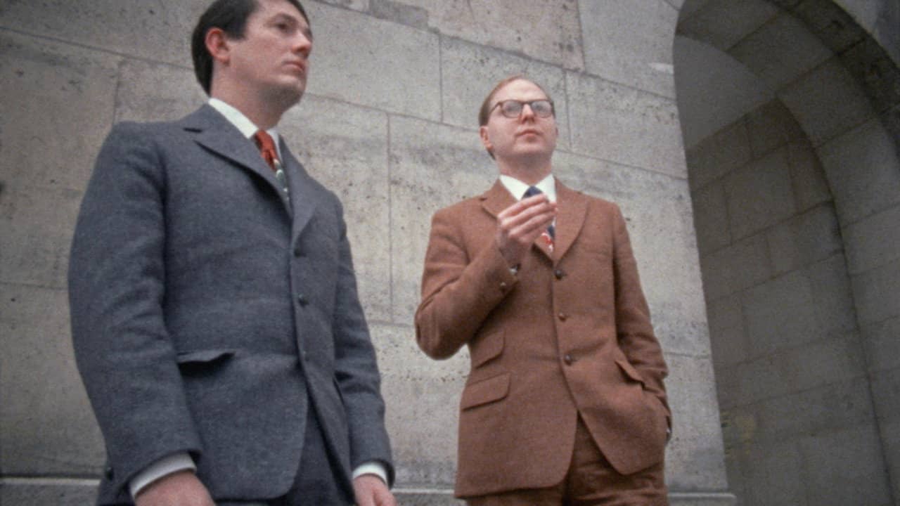 Gilbert and George backdrop