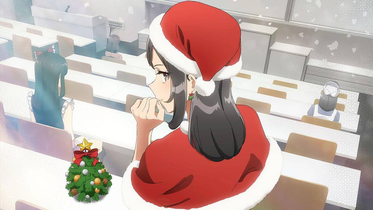 Rascal Does Not Dream Of Santa Claus backdrop