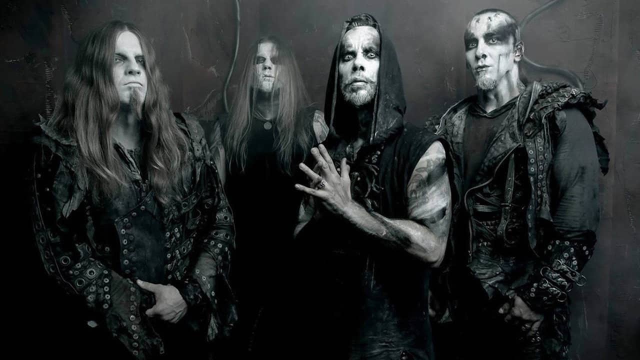 Behemoth: Messe Noire: Live Satanist backdrop