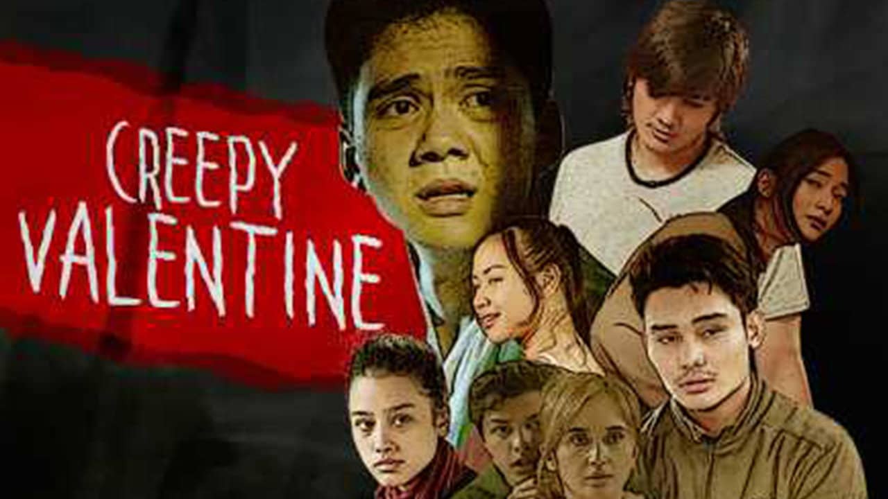 Creepy Valentine backdrop