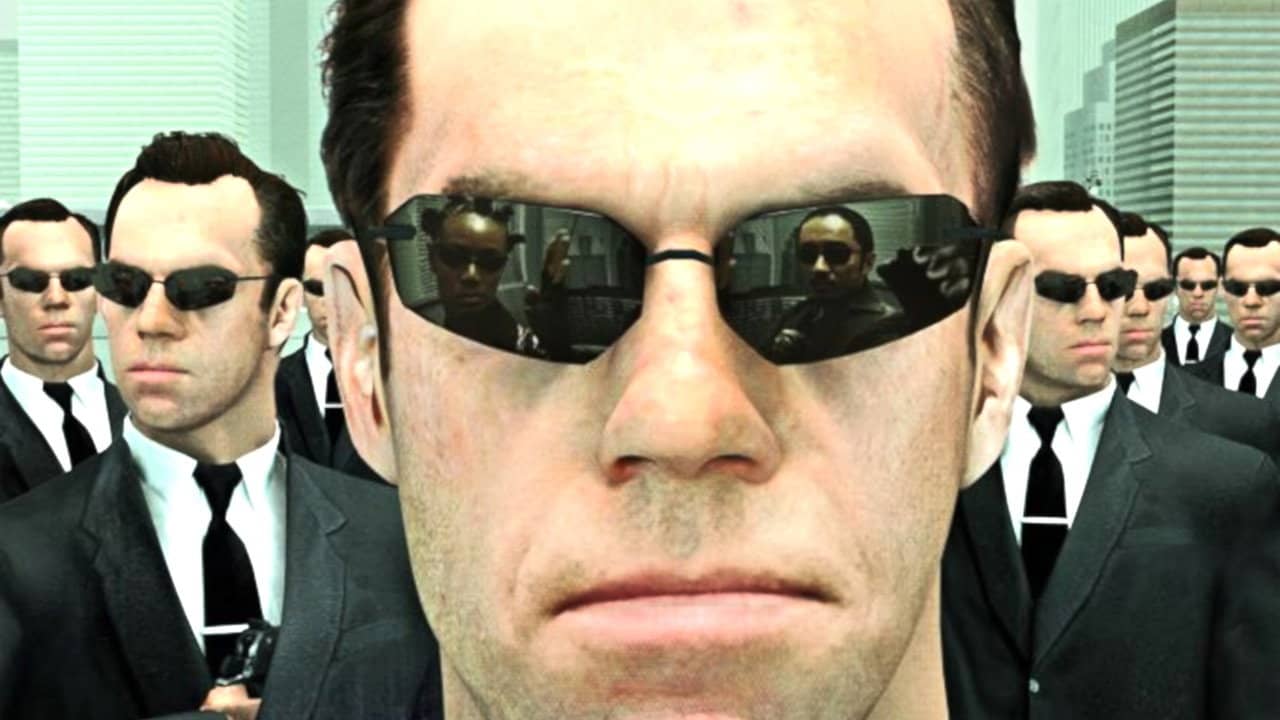 Making 'Enter the Matrix' backdrop