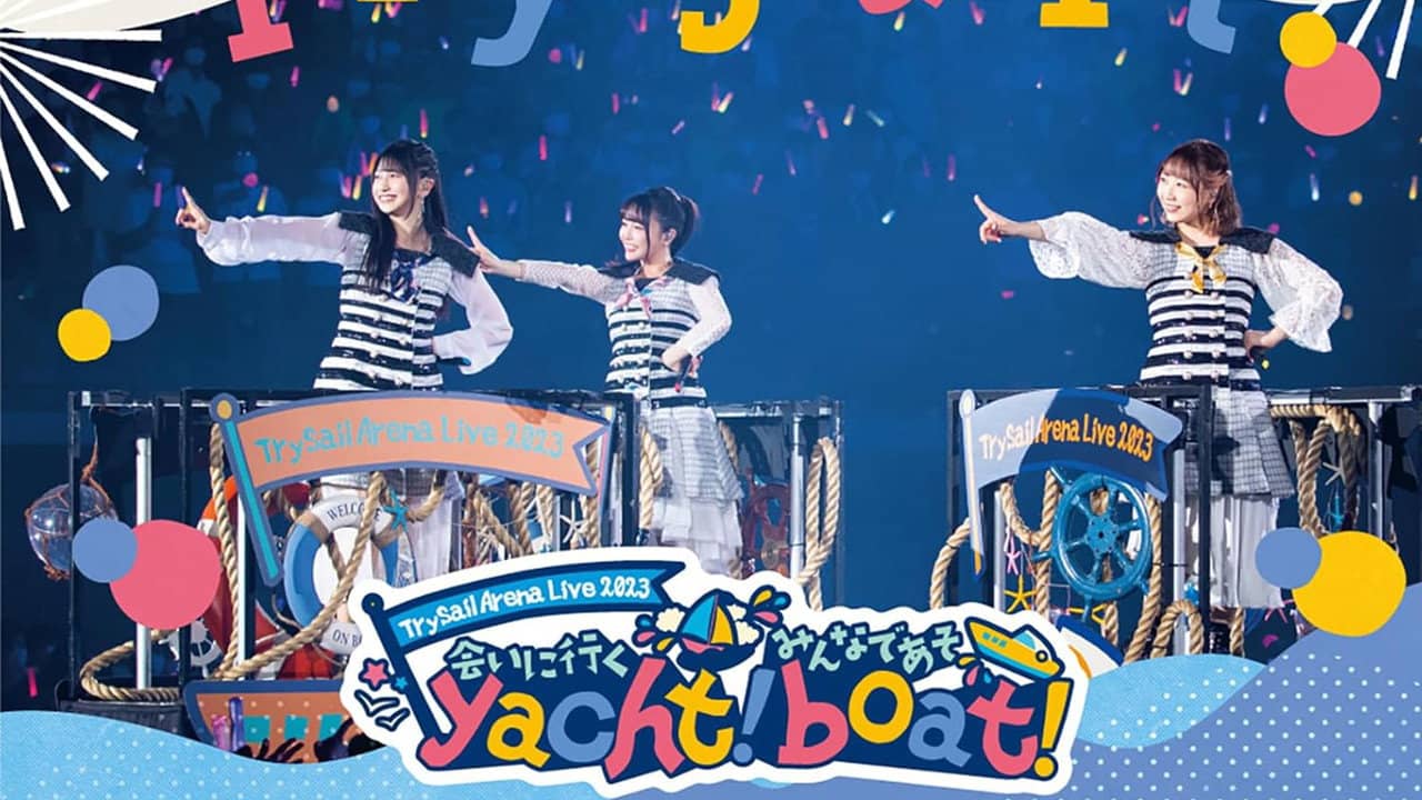 TrySail Arena Live 2023 ~会いに行くyacht! みんなであそboat!~ backdrop