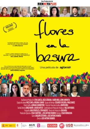 Flores en la basura