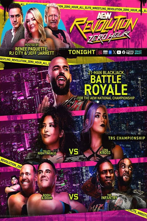 AEW Revolution 2026: Zero Hour