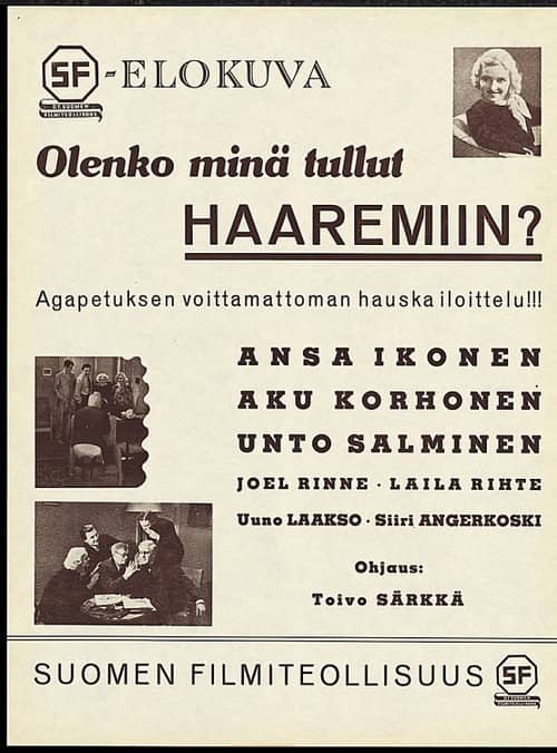 Olenko minä tullut haaremiin