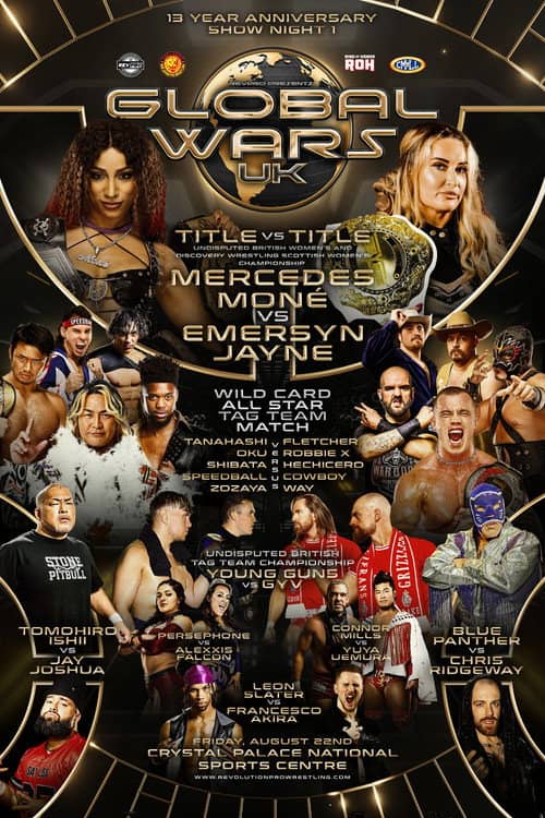 RevPro 13 Year Anniversary Show - Day 1: Global Wars UK