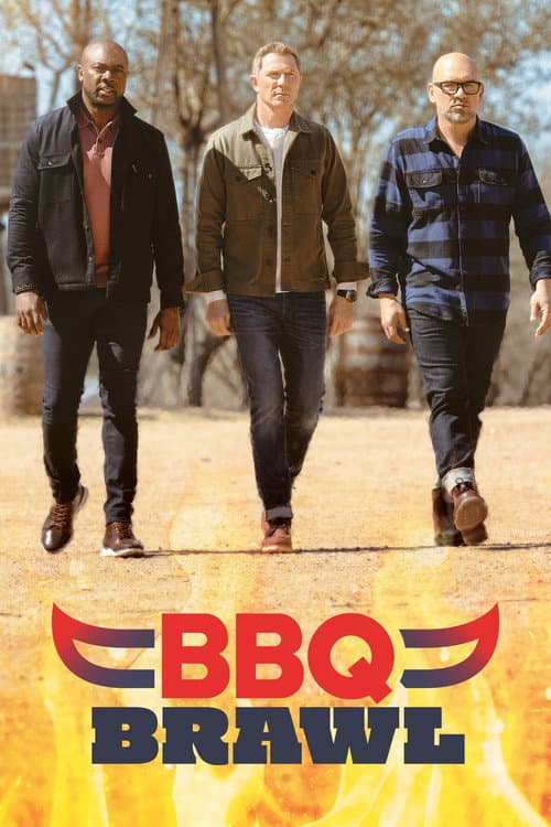 BBQ Brawl Flay vs Symon vs Jackson poster