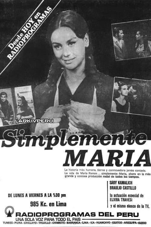 Simplemente María Season 1 poster